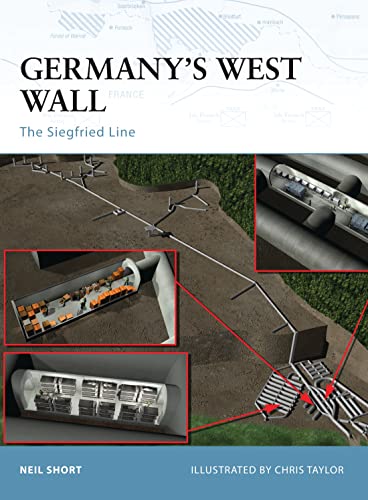 Germany's West Wall: The Siegfried Line (Fortress, 15, Band 15)